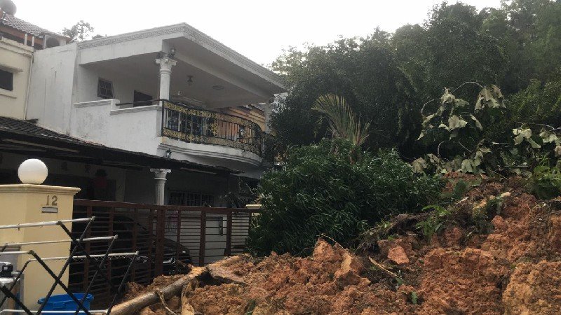 ◤安邦再也土崩◢ 大雨引发土崩毁15民宅 1生还4死