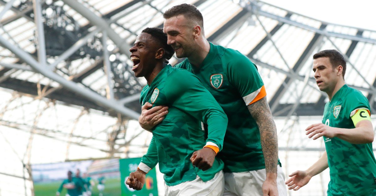 ◤国际足球友谊赛◢ 庆祝足总百年纪念日 爱尔兰逼和比利时