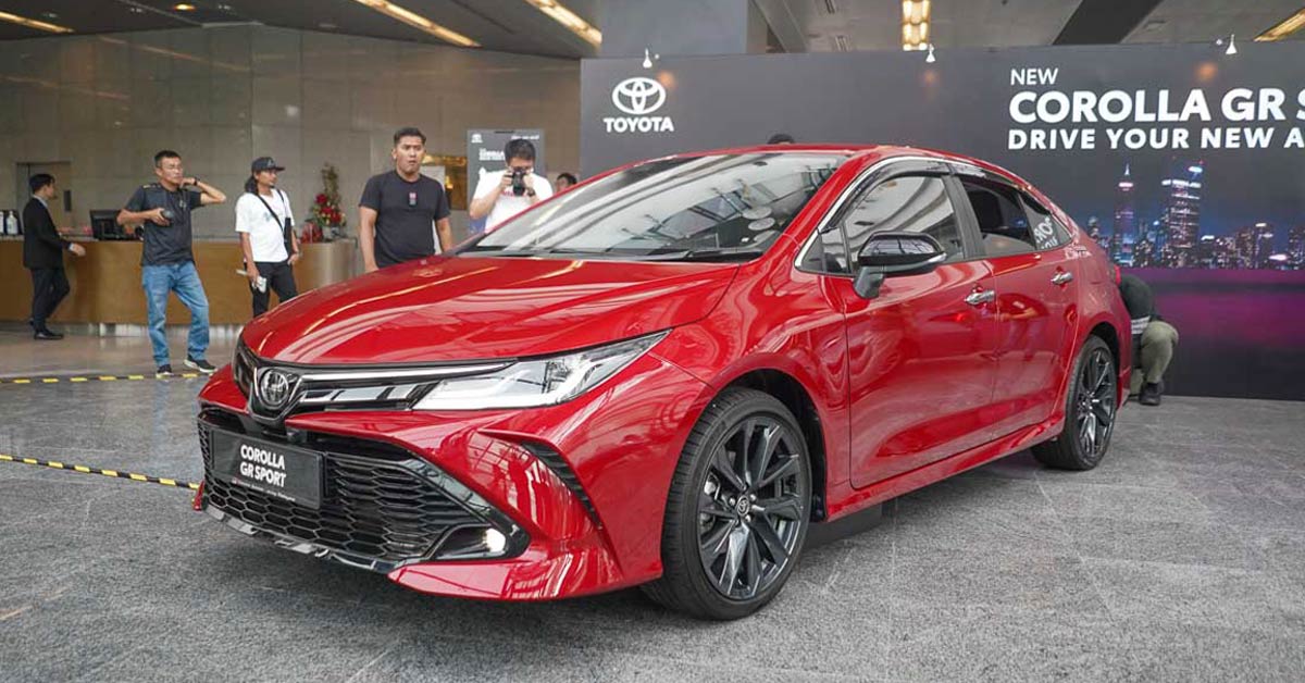 Toyota Corolla Altis GR Sport 台湾传升级 2.0L Dynamic Force 引擎，未来大马或也将跟上。