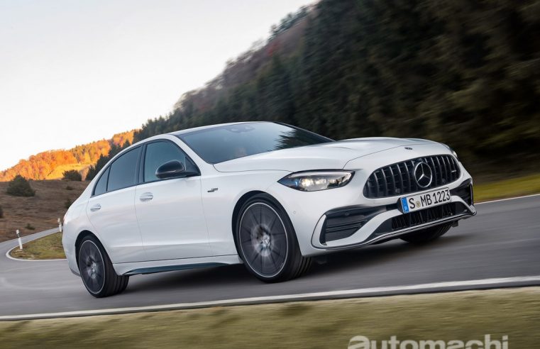 Mercedes-AMG C43 正式全球发布，2.0L Turbo 引擎 + 48V 轻度混合动力，402 Hp + 500 Nm，0-100 km/h 只需约 4.6 秒！