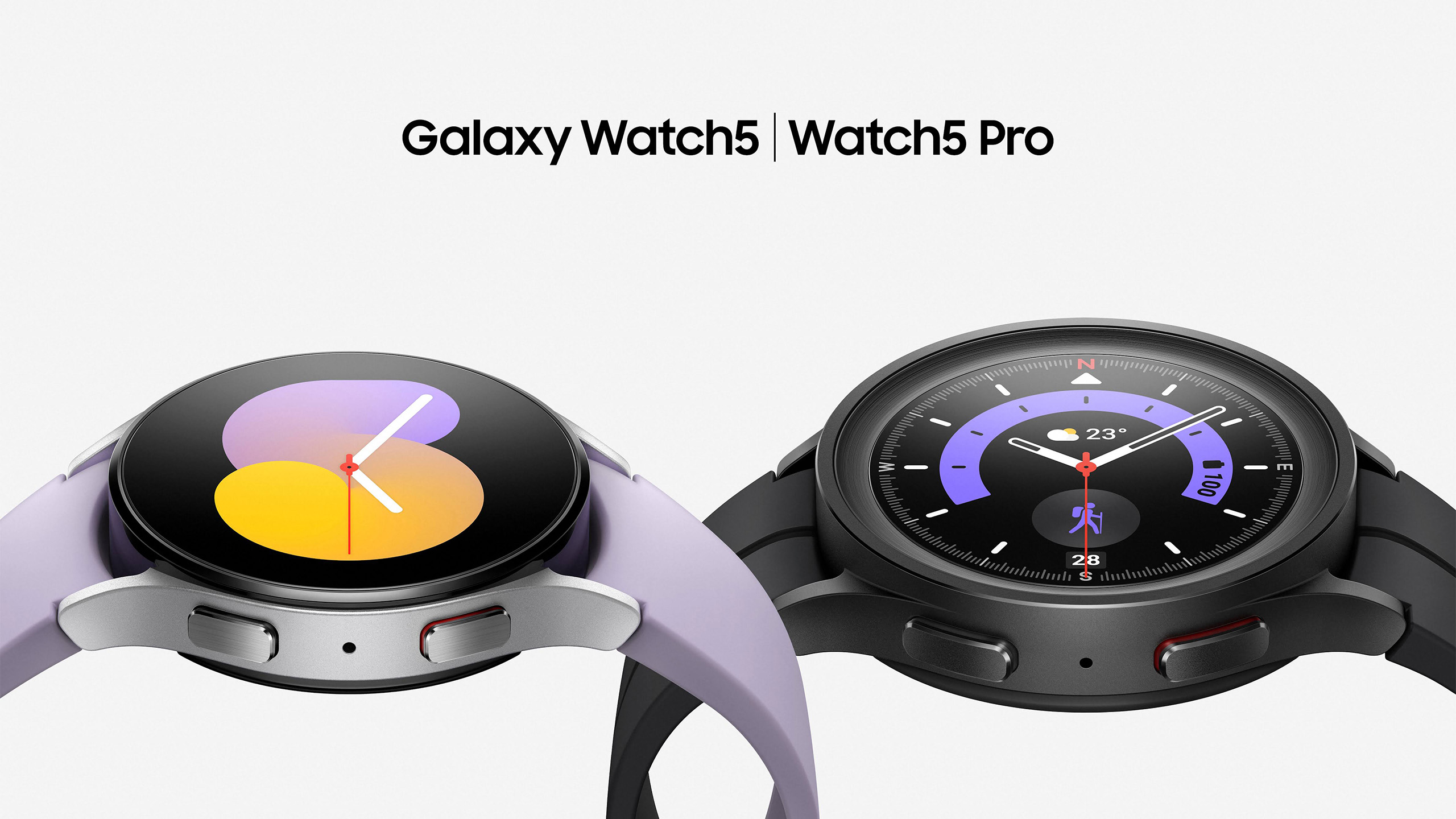 三星 Galaxy Watch 5/5 Pro 智能手表发布：支持体温检测，电池容量加大，去掉旋转表圈