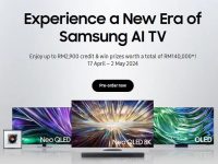 Samsung AI TV预购开跑：高达RM2900优惠，还有机会赢取RM140,000奖品！直到5月2日！